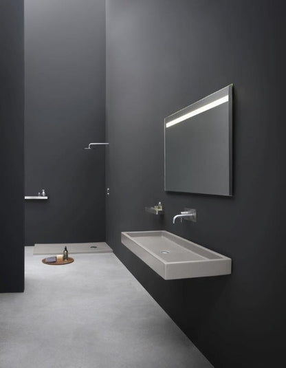 Canale Lavabo 90x45 Bianco Lucido