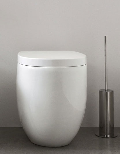 Nic Design Milk WC A Terra 52x34 Bianco Lucido