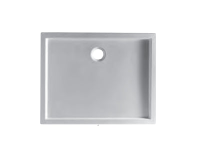 Minimo Piatto Doccia Antiscivolo 70x90 Bianco Lucido