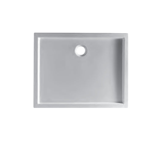 Minimo Piatto Doccia Antiscivolo 80x100 BIANCO LUCIDO