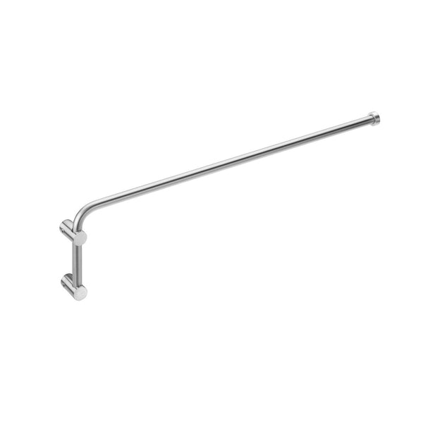 Portasciugamani A Snodo 40 cm a muro Inox Satinato Logic 2260374 Cosmic