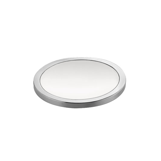 Portasapone da Appoggio Cromo Bianco Project 2515134 Cosmic