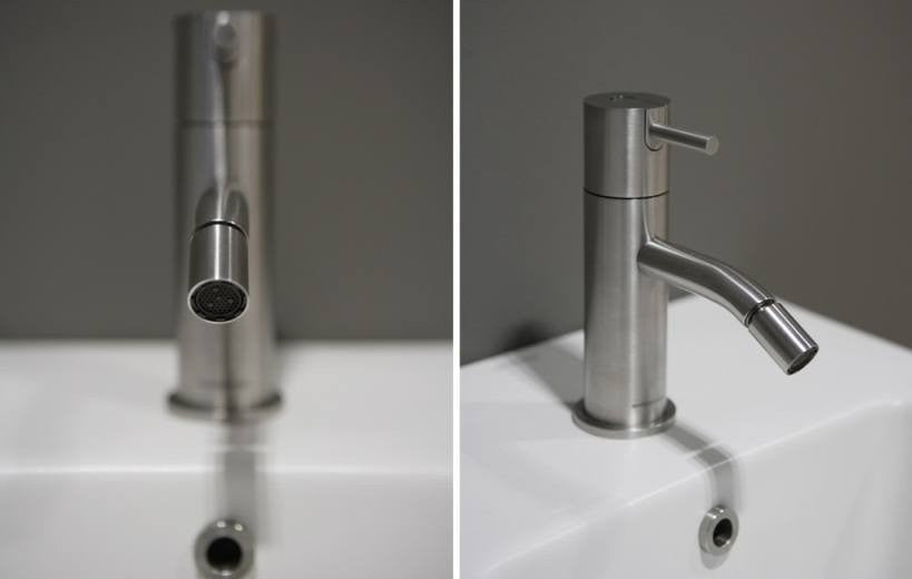 Antonio Lupi Ayati Miscelatore Bidet in Acciaio inox Lucido Cromo Lucido, componenti inclusi smontati: corpo incasso...