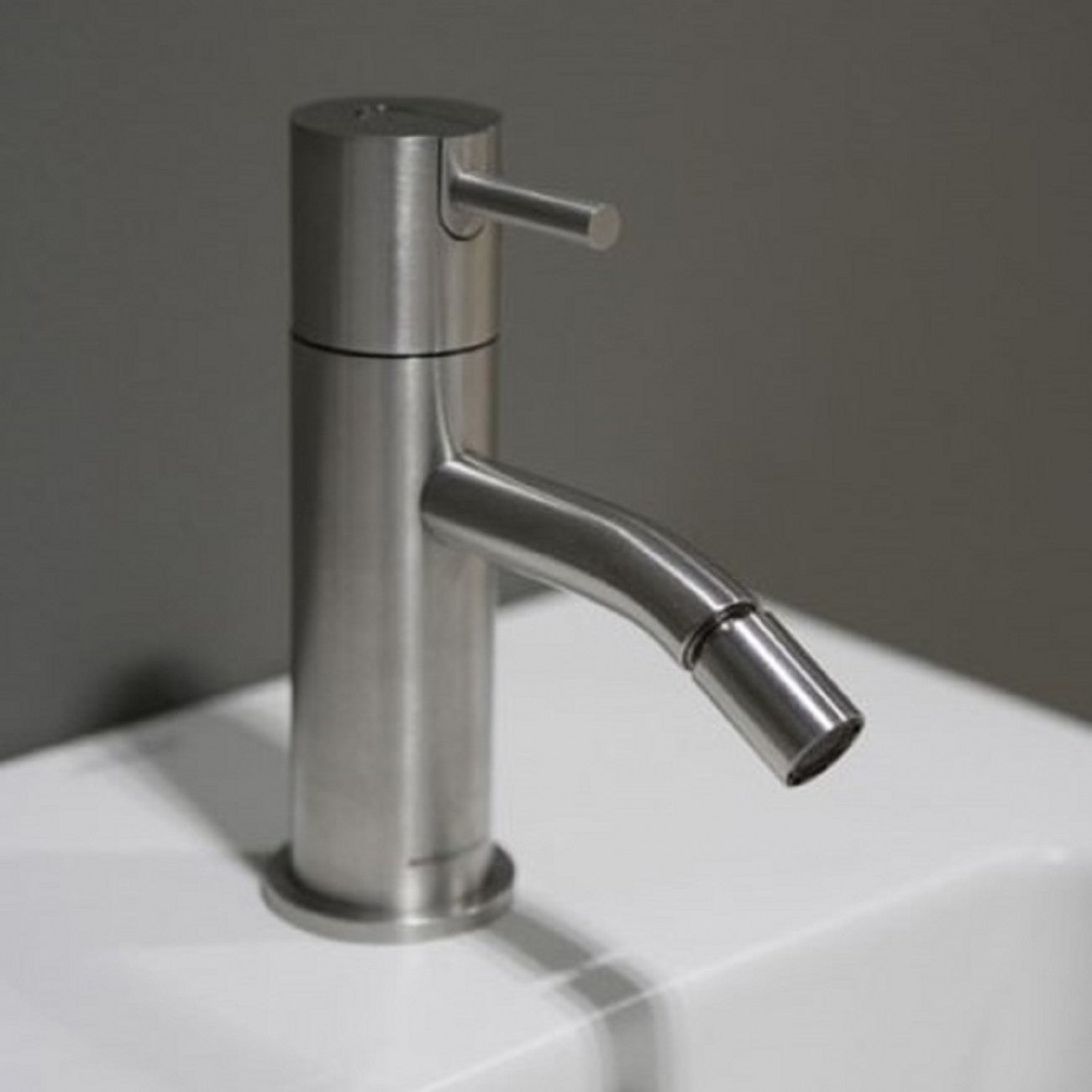 Antonio Lupi Ayati Miscelatore Bidet Acciaio inox Satinato, componenti inclusi smontati: corpo incasso, placca e rosone...