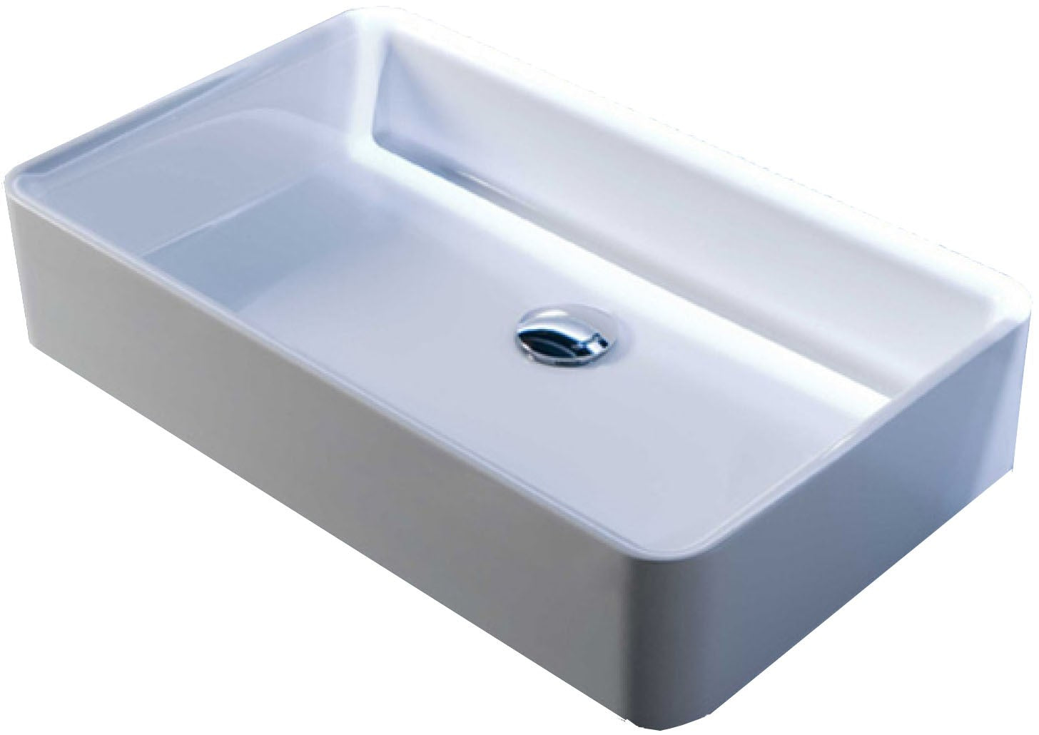 Antonio Lupi Servoretto63 Lavabo 63x38 In Ceramilux Bianco in resina e naturale ambientato su piano bagno con accessori...