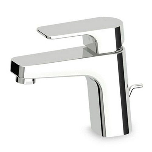 Zucchetti Wind Miscelatore lavabo con aeratore e scarico ambientato su piano bagno con accessori - Zucchetti Rubinetteria