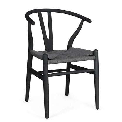 Andrea Bizzotto Artas il legno nero in naturale ambientato in spazio living con arredi coordinati