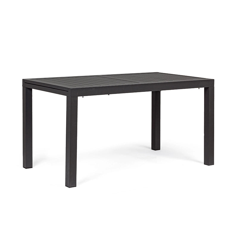 Andrea Bizzotto Hilde 140x77 tavolo allungabile antracite 0662852