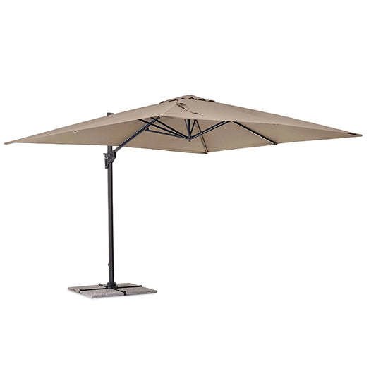 Andrea Bizzotto Porto ombrellone 3x4 antracite tortora 0796027