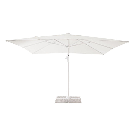 Andrea Bizzotto Vega ombrellone 3x3 bianco 0795865