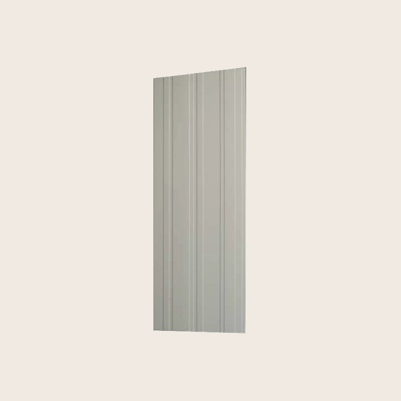 Antonio Lupi Bit Radiatore 120x45 Ad Acqua Cemento Goffrato in alluminio accesa in soggiorno, fiamma visibile attraverso...