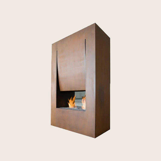 Antonio Lupi Cantob108 Camino 108x180 Bifacciale Bioetanolo Ruggine Cat H