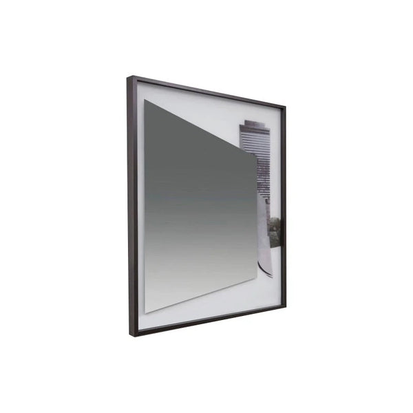 Antonio Lupi Collage213 Specchio 70x90 a due Strati Con Cornice In Alluminio