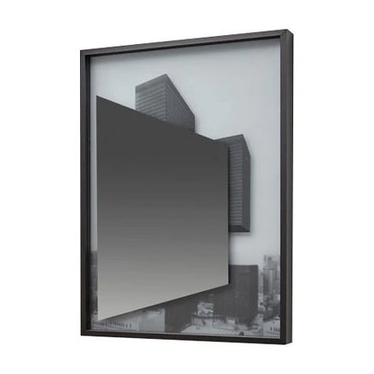Antonio Lupi Collage307 Specchio 54x75 a tre Strati con Cornice In Alluminio