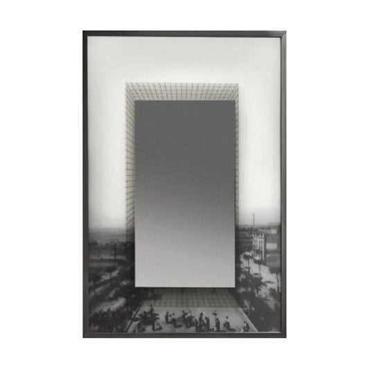 Antonio Lupi Collage309 Specchio 54x75 a tre Strati con Cornice In Alluminio