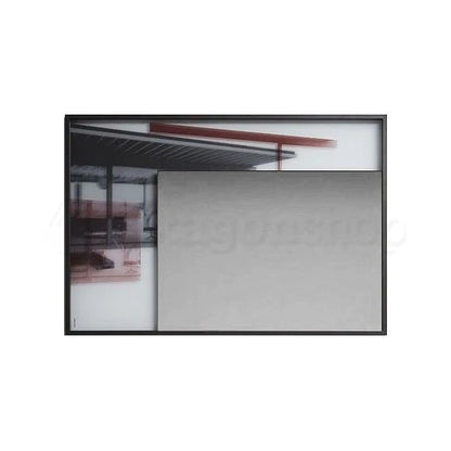 Antonio Lupi Collage361 Specchio 108x75 Con Cornice In Alluminio