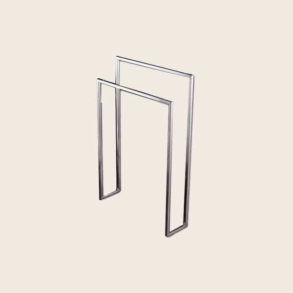 Antonio Lupi Portasciugamani soffitto pavimento satinato Tandem UP