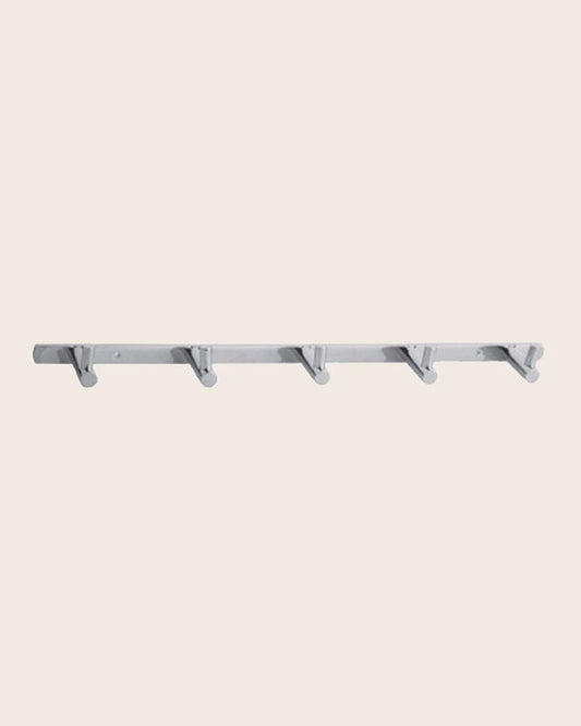 Appendino 38 cm portasciugamani portabito cromo New line G4 montato a parete, vista del design e della finitura - Exagonshop