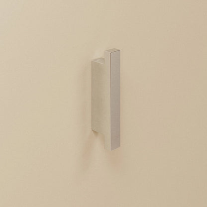 Appendino bagno 11 cm rettangolare a muro Cromo The Grid 2680121 Cosmic