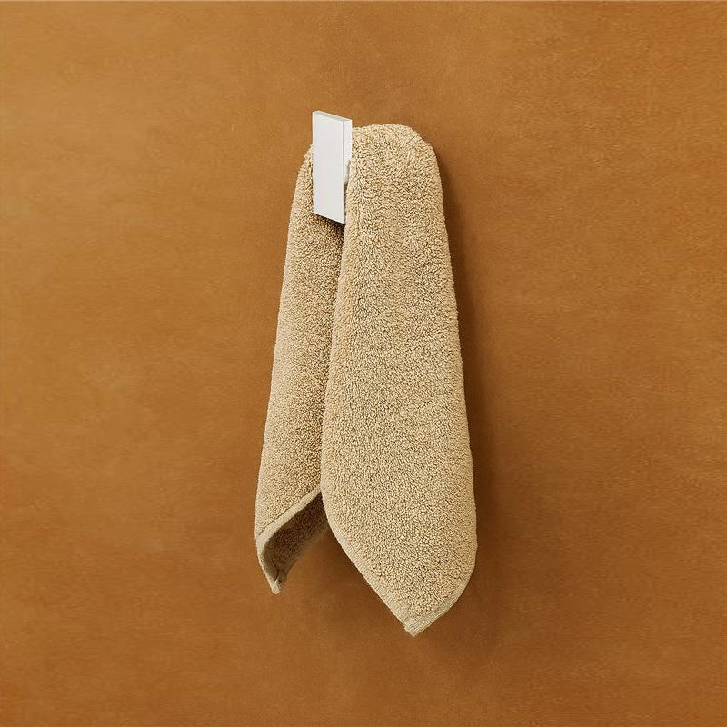 Appendino da bagno in alluminio bianco
