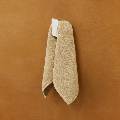 Appendino da bagno in alluminio bianco