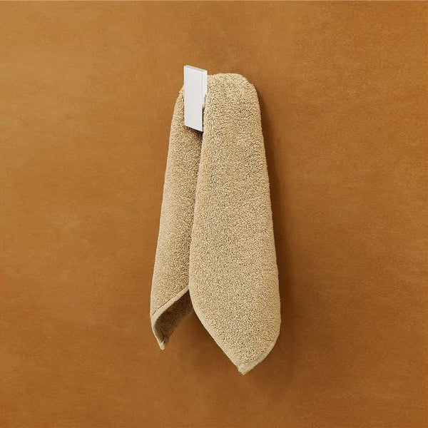 Appendino da bagno in alluminio bianco
