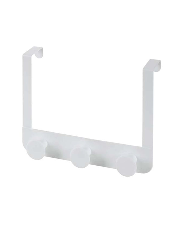 Appendino da porta box doccia triplo Fiore bianco