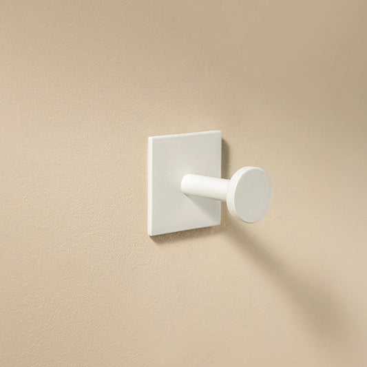 Appendino portasciugamani portabito Bianco Satinato Cosmic Stick 2766521
