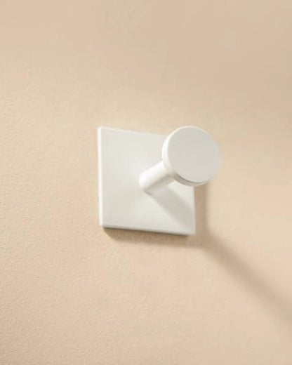 Appendino portasciugamani portabito Bianco Satinato Cosmic Stick 2766521