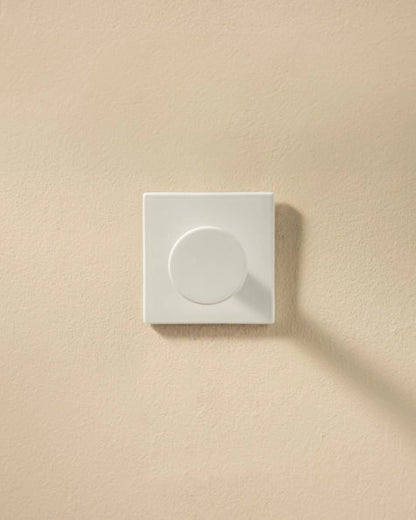 Appendino portasciugamani portabito Bianco Satinato Cosmic Stick 2766521