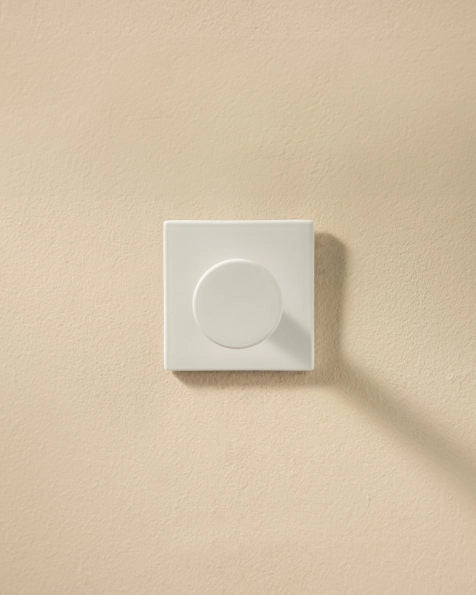 Appendino portasciugamani portabito Bianco Satinato Cosmic Stick 2766521