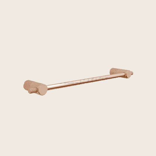 Bertocci Easy Porta asciugamani 35 cm a muro texture montato a parete, vista del design e della finitura