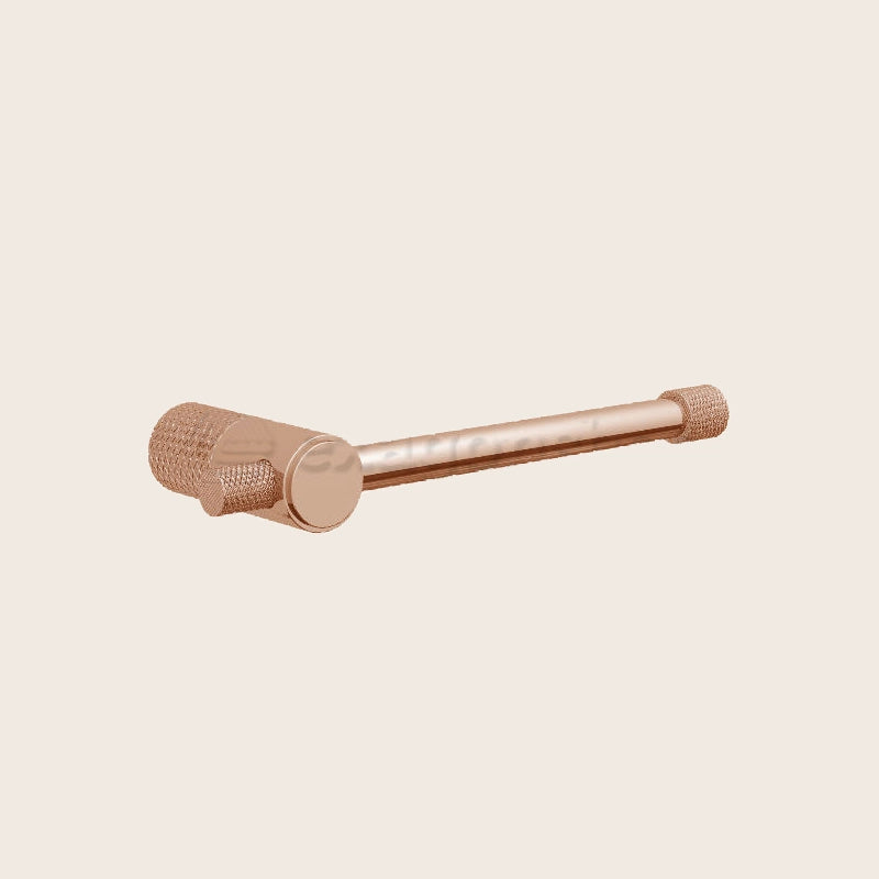Bertocci Easy porta rotolo a muro sinistro a texture montato a parete, vista del design e della finitura