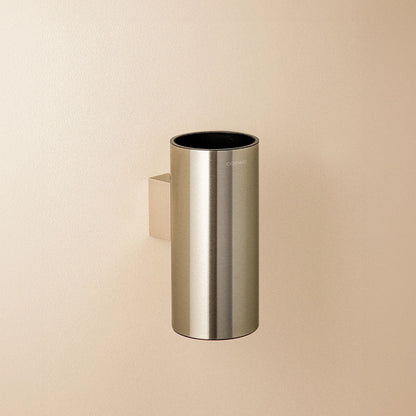 Bicchiere Portaspazzolini a muro cromo Lucido Logic 2260203 Cosmic