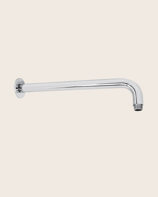 Braccio doccia 30 cm tondo diametro 24 mm in ottone cromo Smart