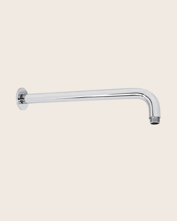 Braccio doccia 30 cm tondo diametro 24 mm in ottone cromo Smart