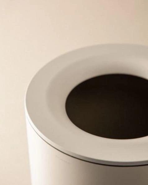 Cestino Gettacarta 5 litri Bianco Satinato Geyser 2776502 Cosmic