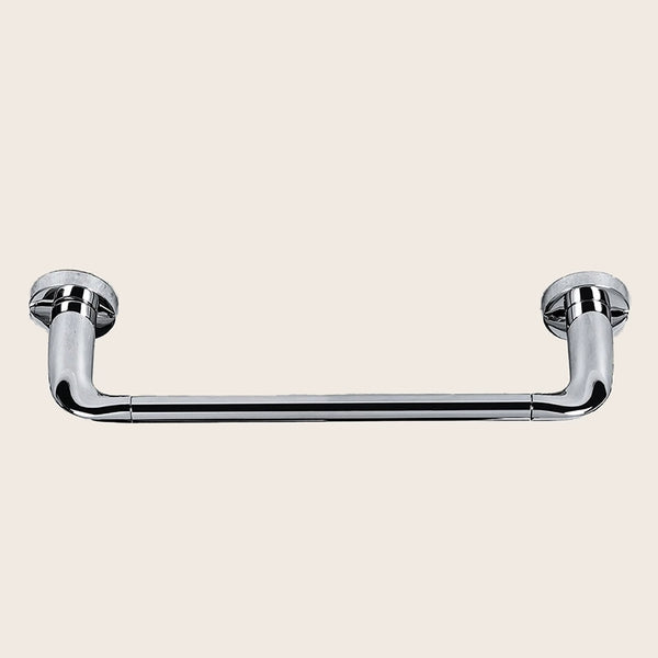 Colombo Basic Portasciugmani 30 cm Cromo in lucido montato a parete, vista del design e della finitura - Colombo Design