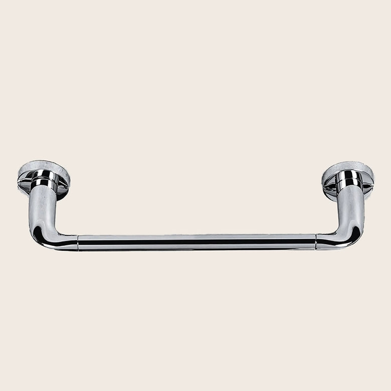 Colombo Basic Portasciugmani 30 cm Cromo in lucido montato a parete, vista del design e della finitura - Colombo Design