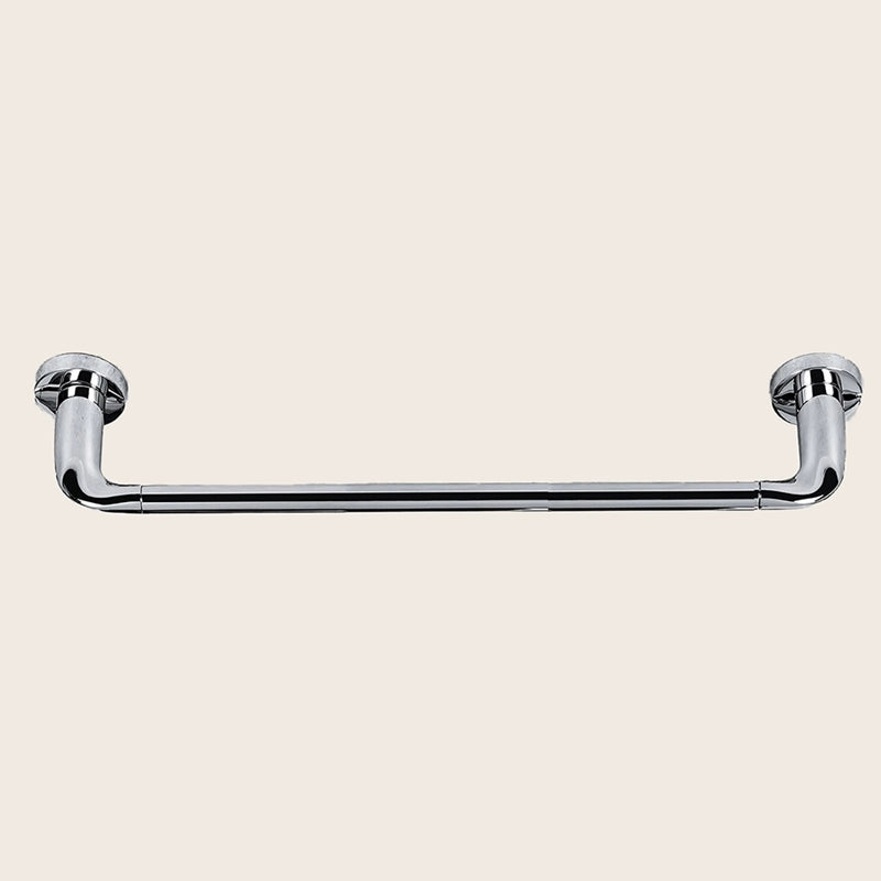 Colombo Basic portasciugamani 65 cm Cromo in lucido e cromato montato a parete, vista del design e della finitura...