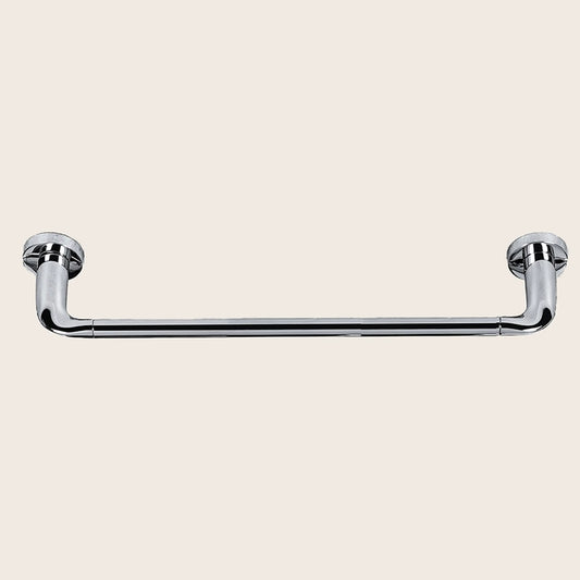 Colombo Basic portasciugamani 65 cm Cromo in lucido e cromato montato a parete, vista del design e della finitura...