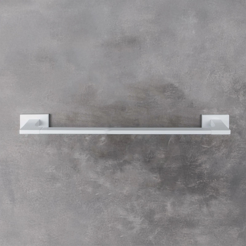 Colombo Look Porta Asciugamani 72 Cm Bianco Opaco montato a parete, vista del design e della finitura - Colombo Design