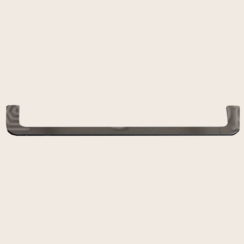 Colombo Design Trenta Portasciugamani 49,6 cm Grafite Matt montato a parete, vista del design e della finitura