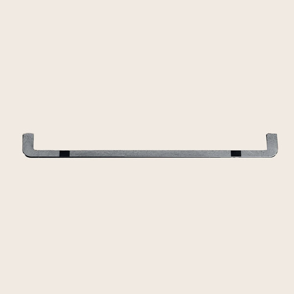 Colombo Design Trenta Portasciugamani 64,6 cm Cromo in lucido montato a parete, vista del design e della finitura