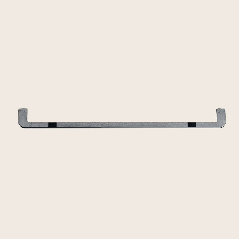 Colombo Design Trenta Portasciugamani 82,8 cm Cromo montato a parete, vista del design e della finitura
