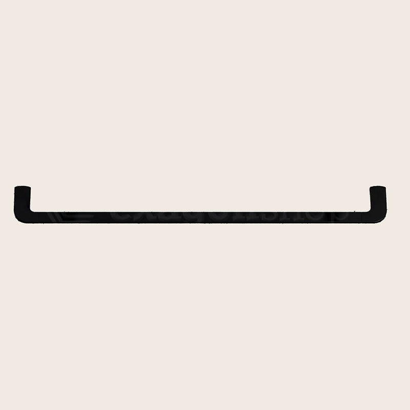 Colombo Design Trenta Portasciugamani 82,8 cm Nero Opaco montato a parete, vista del design e della finitura