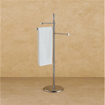 Colombo Isole B9415 Piantana portasciugamani in ottone cromo