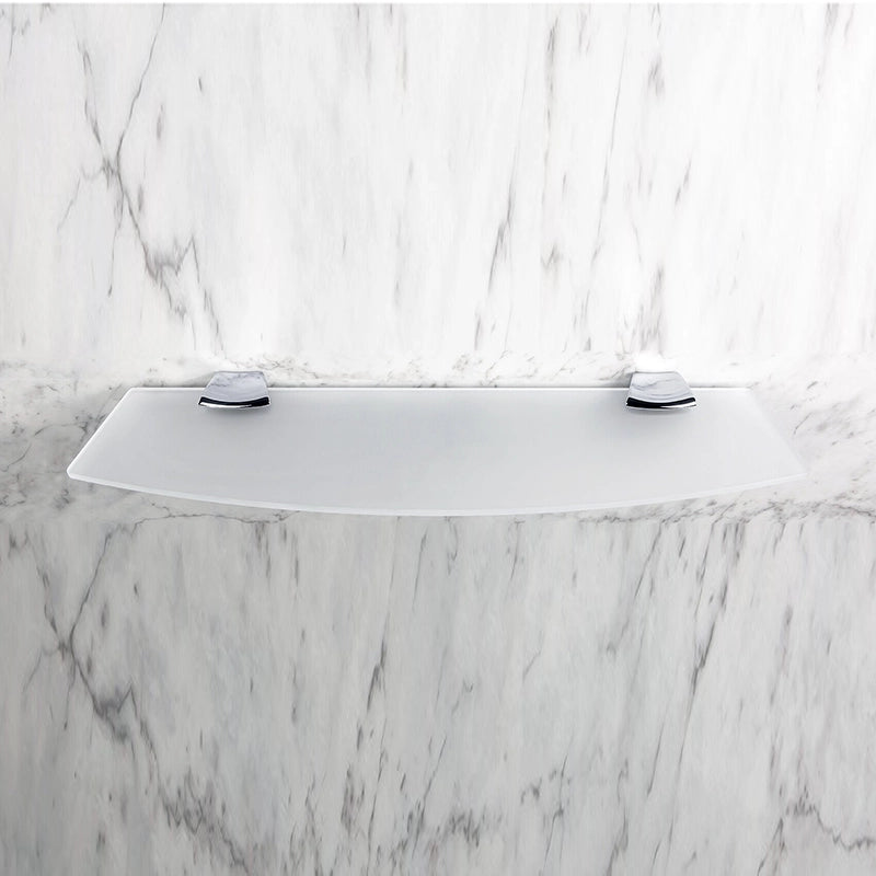 Colombo Land Mensola bagno 60 cm in Vetro cromo immagine 4 Colombo Design