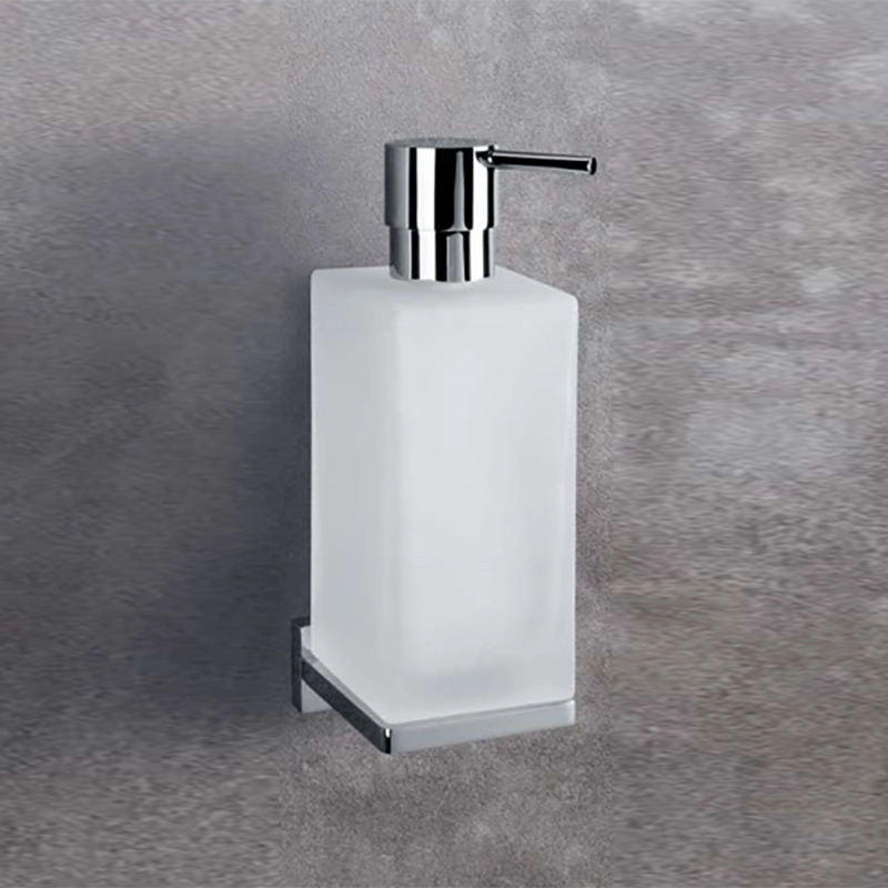 Colombo Look Dispenser a Parete in vetro Acidato Naturale dettaglio Colombo Design