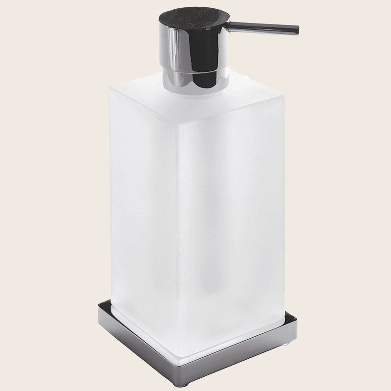 Colombo Look Dispenser sapone liquido da appoggio in Vetro dettaglio Colombo Design
